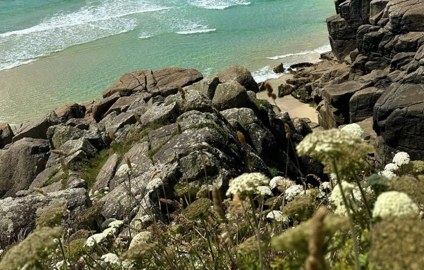 Pedn Vounder Beach Cornwall