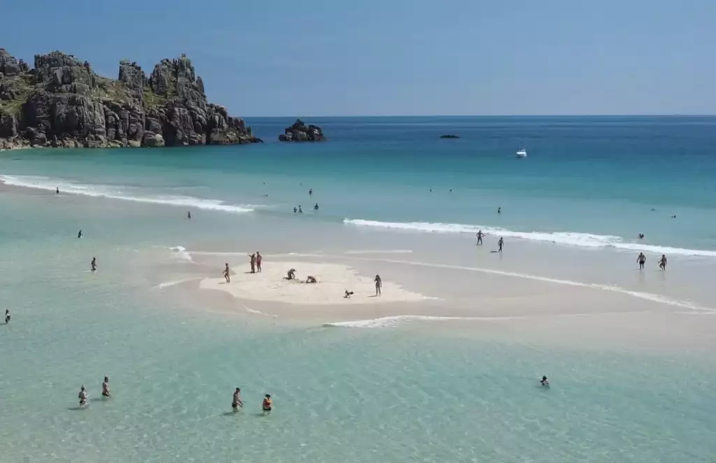 Pedn Vounder Beach Cornwall